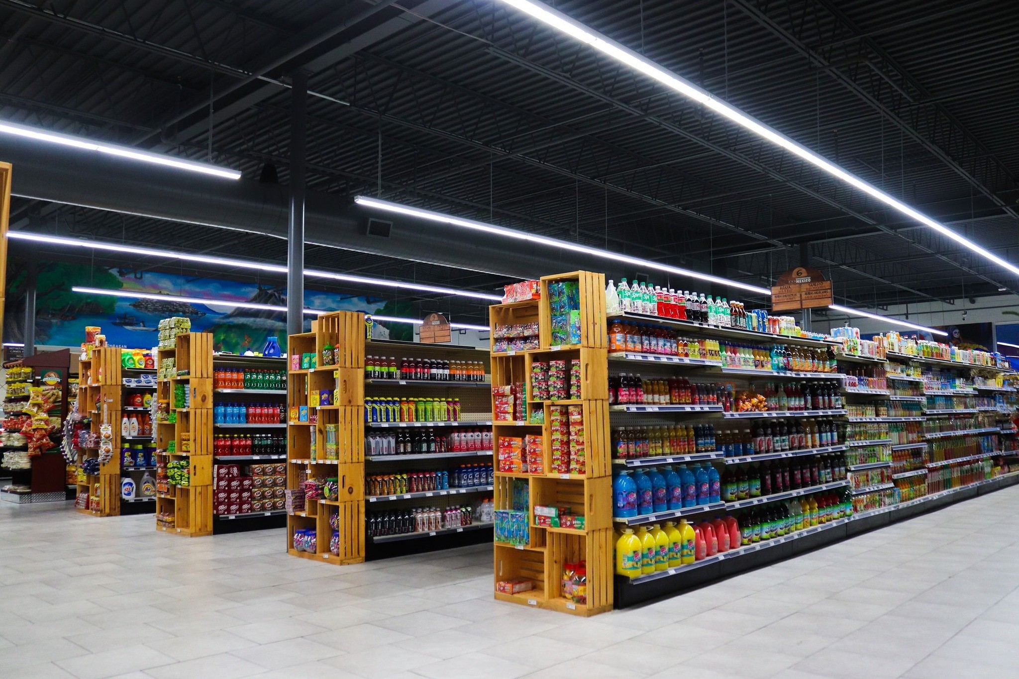 supermercado vacío